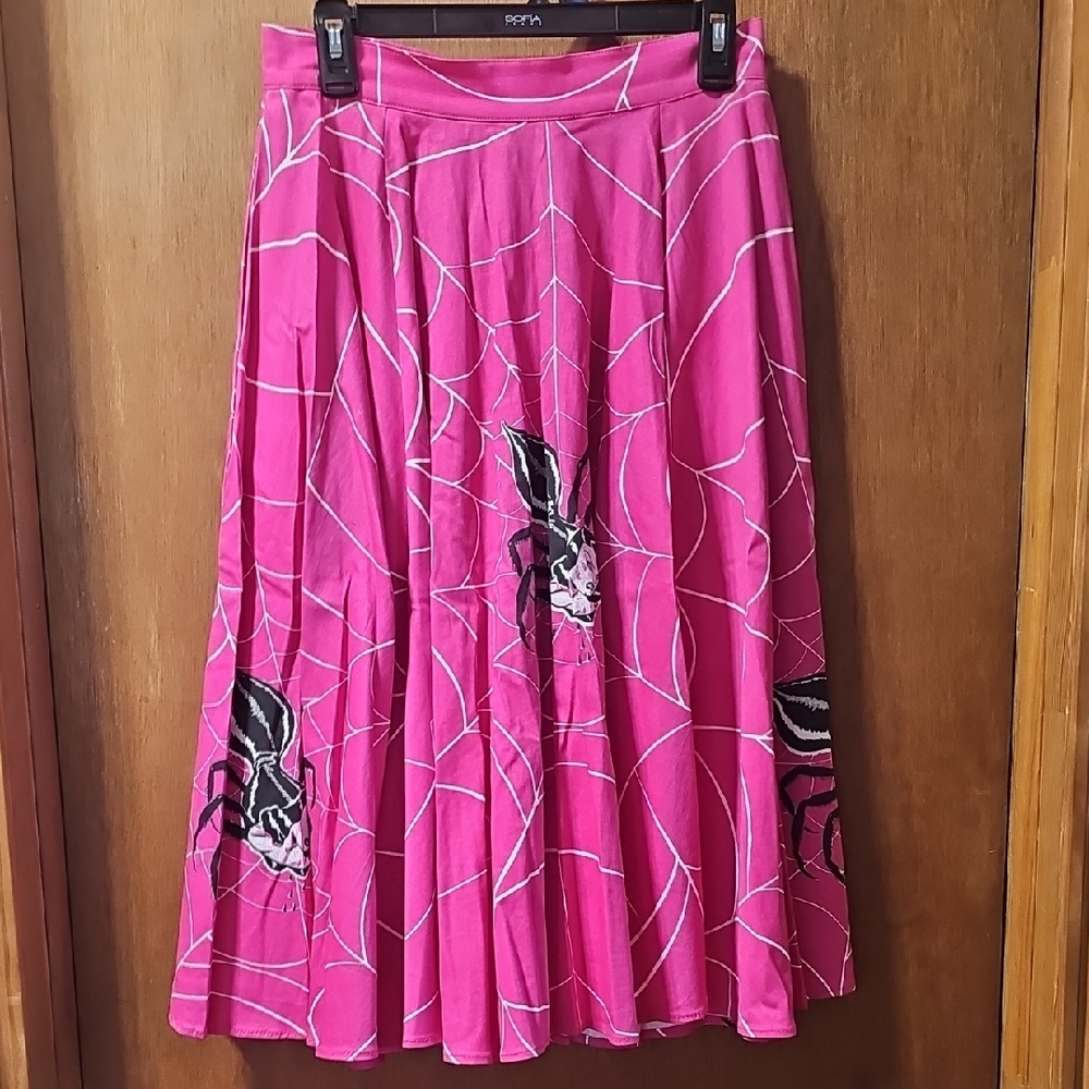 Vixen by Micheline Pitt MEAN GIRLS CLUB Skirt with Spider Web Design